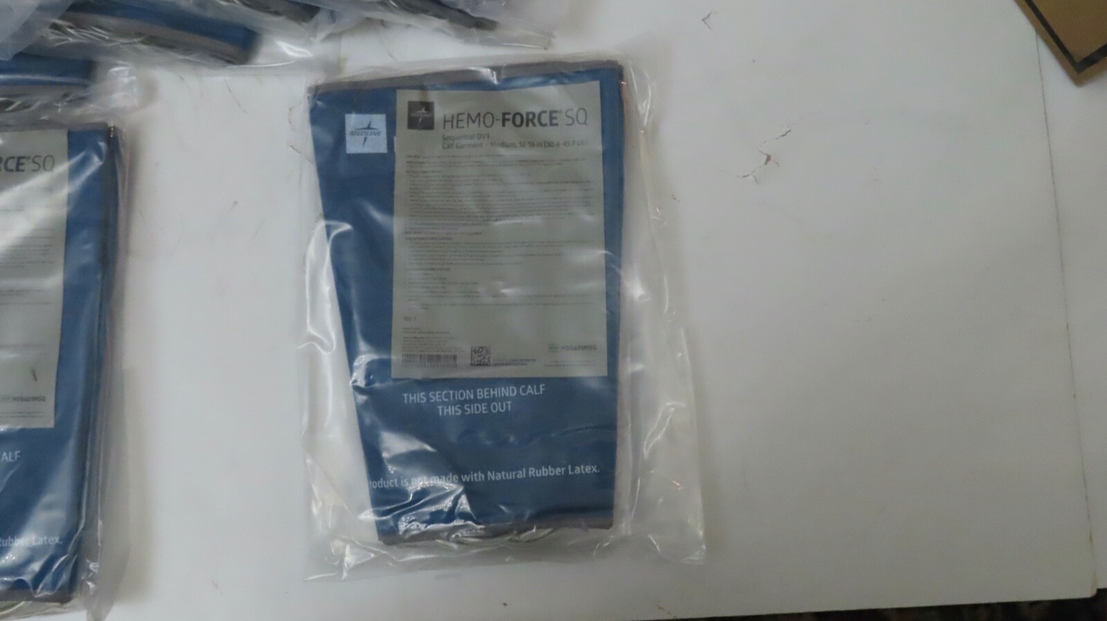 MEDLINE HEMO-FORCE SEQUENTIAL DVT CALF GARMENT MEDIUM MDS601MSQ CASE OF 10