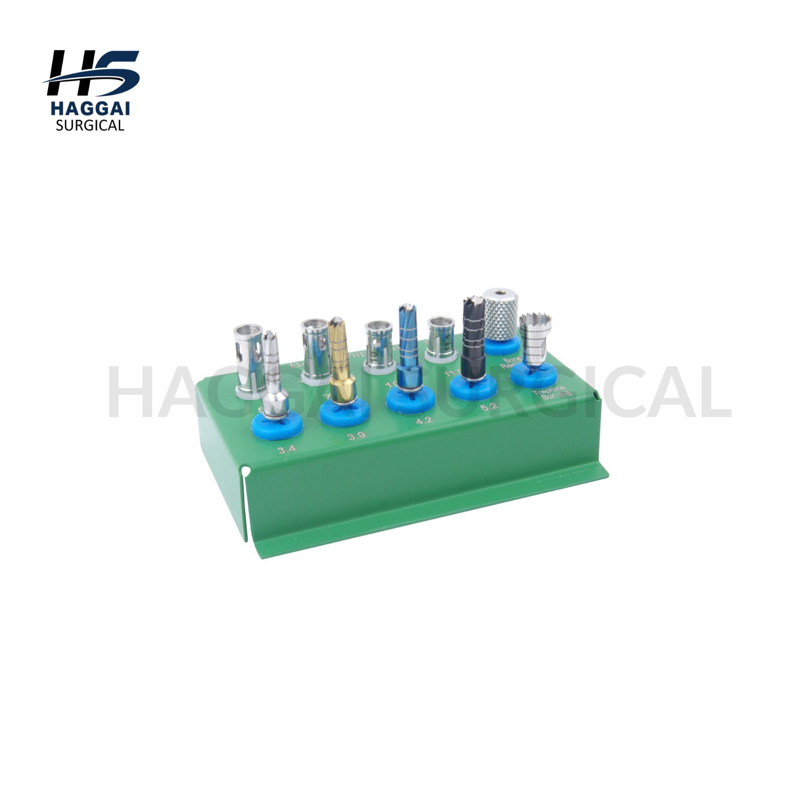Chip Maker Kit with Stopper Precision Drill Set in Sterilizable Box