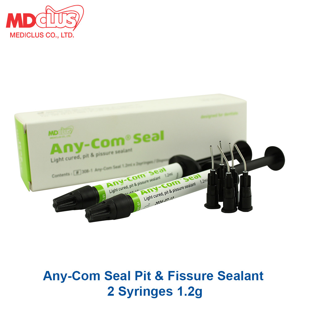 Dental MediClus Light-Cured Gap Seling Gel Any-Com Seal Pit & Fissure 2×1.2g