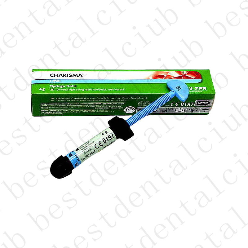 10x Dental KULZER CHARISMA Composite Resin Diamond Bleach White Light Cure BL BX