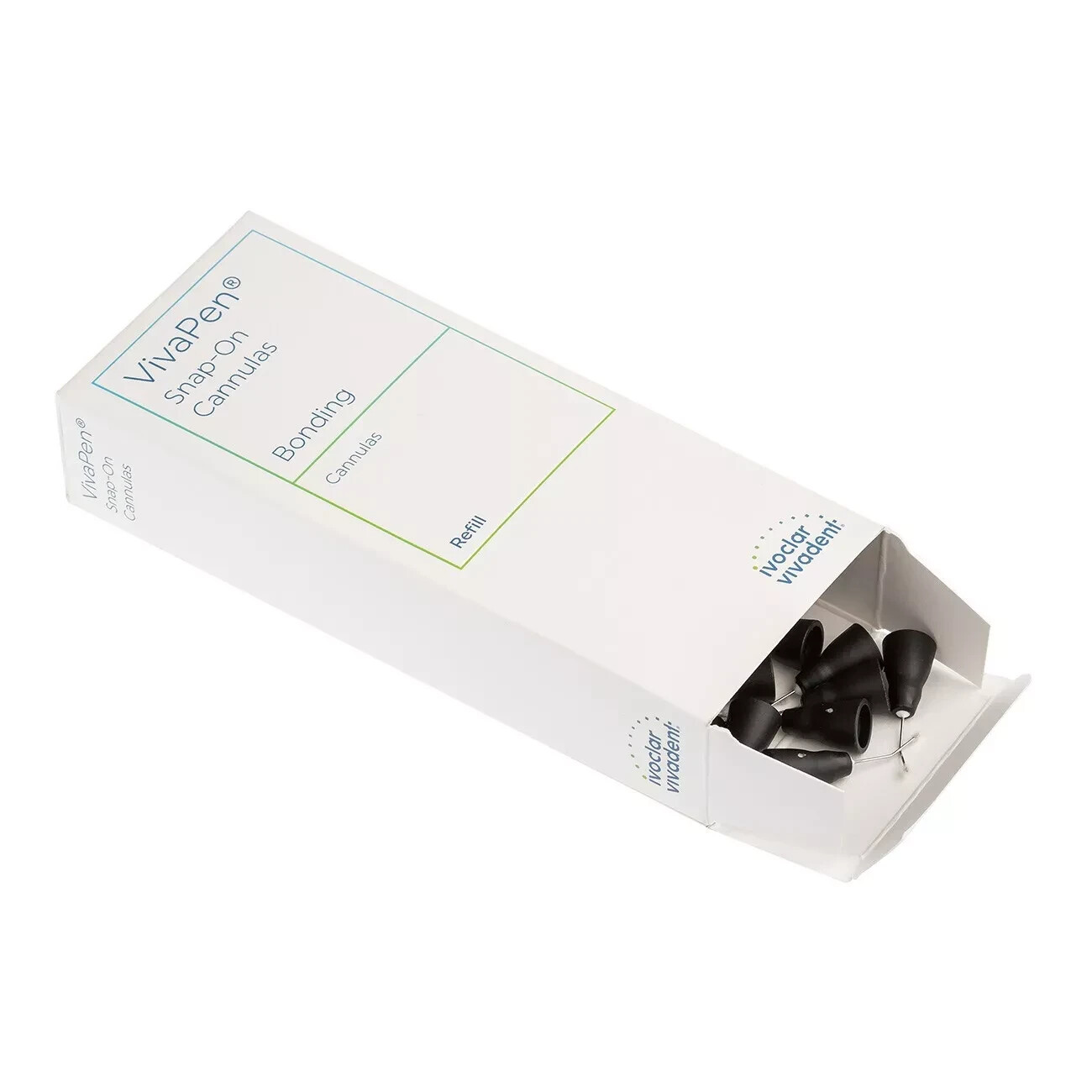 Dental Ivoclar Vivadent Vivapen Snap On Cannulas Kit of 100 Tips For Vivapen