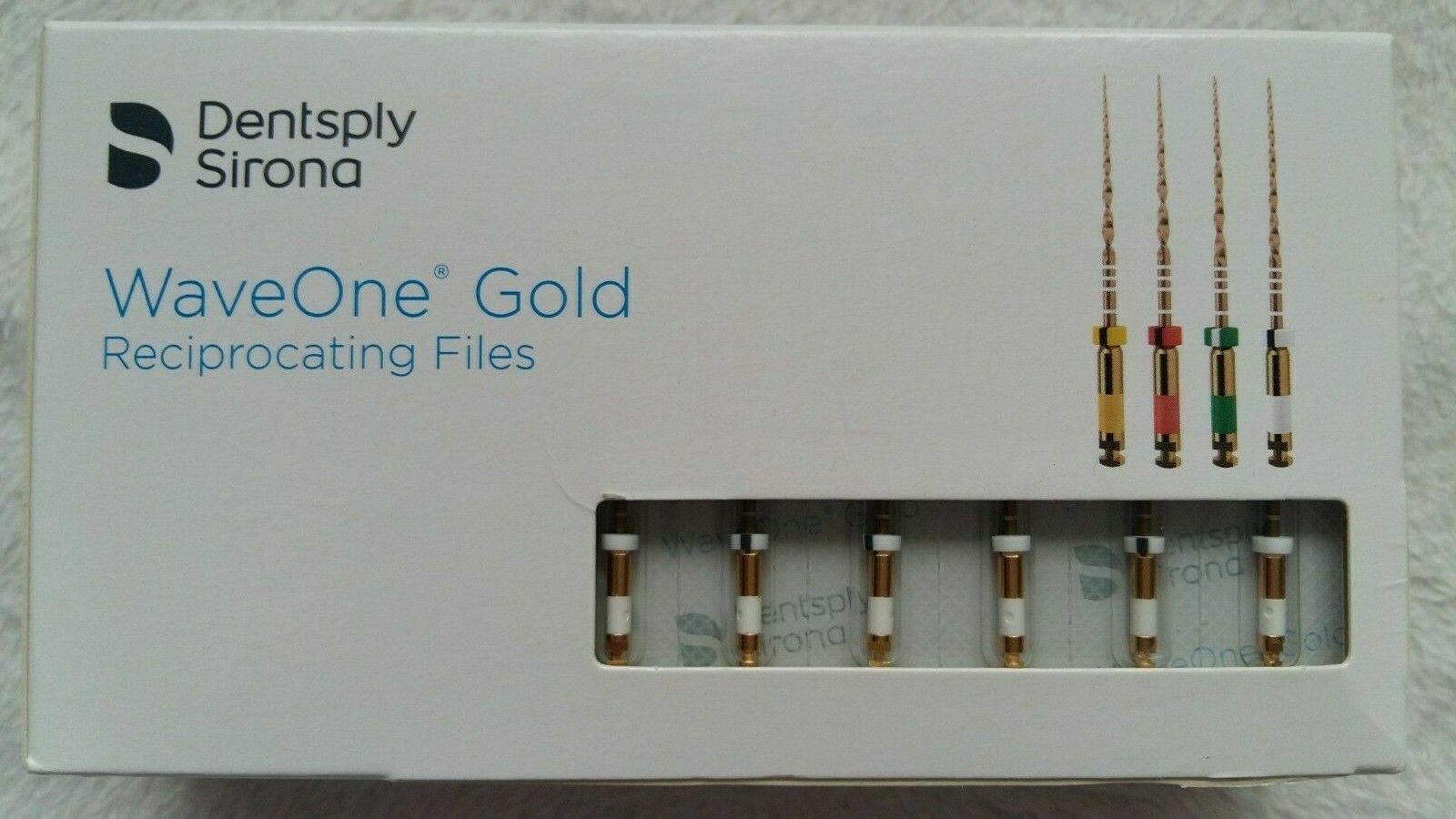 ALL SIZE Waveone Gold Wave One Endodontic File Root Canal Dentsply 6pcs/Pk