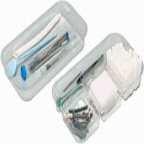 Zirc Slide Tray – Divided, Clear, 9-3/4″ x 5-1/4″ x 1″ deep; Fits in procedure