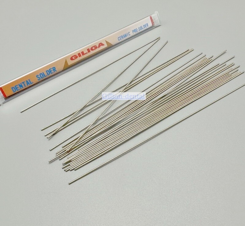 Dental Lab Solder NiCr Alloy High Temperature Welding Rod For PFM Soldering