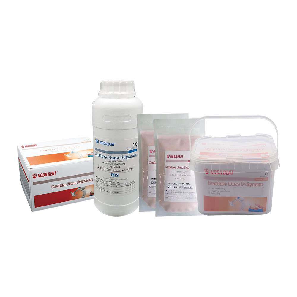 1kg Dental HEAT CURING Acrylic Denture Base Powder +liquid_expire in Sept 2026