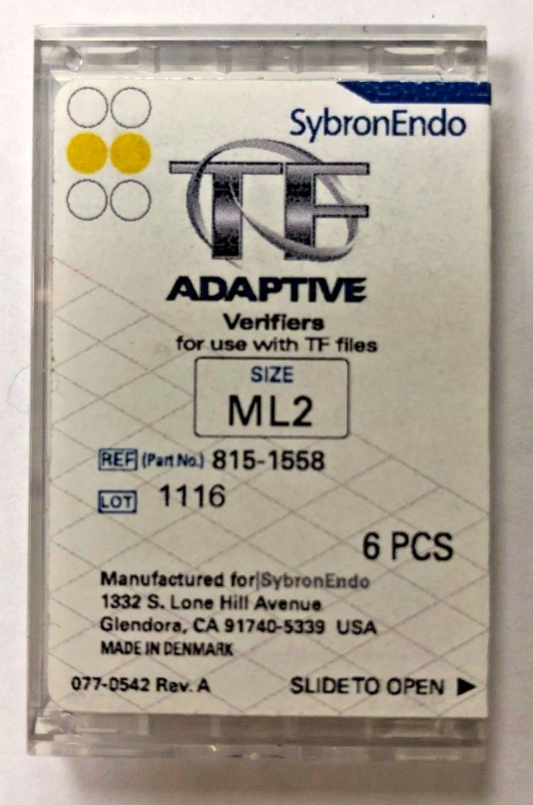 TF Adaptive Verifiers Size ML2 Refill 6/Pk 815-1558