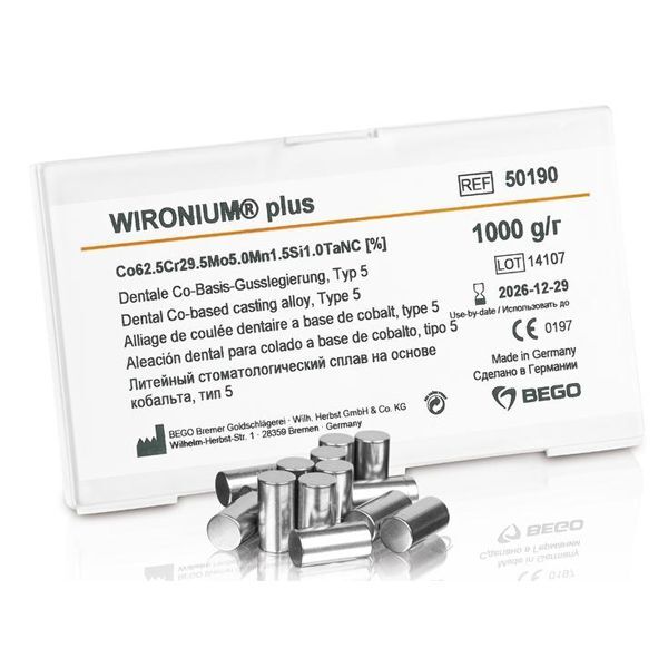 Wironium plus Co-Based Enhanced Alloy 1Kg