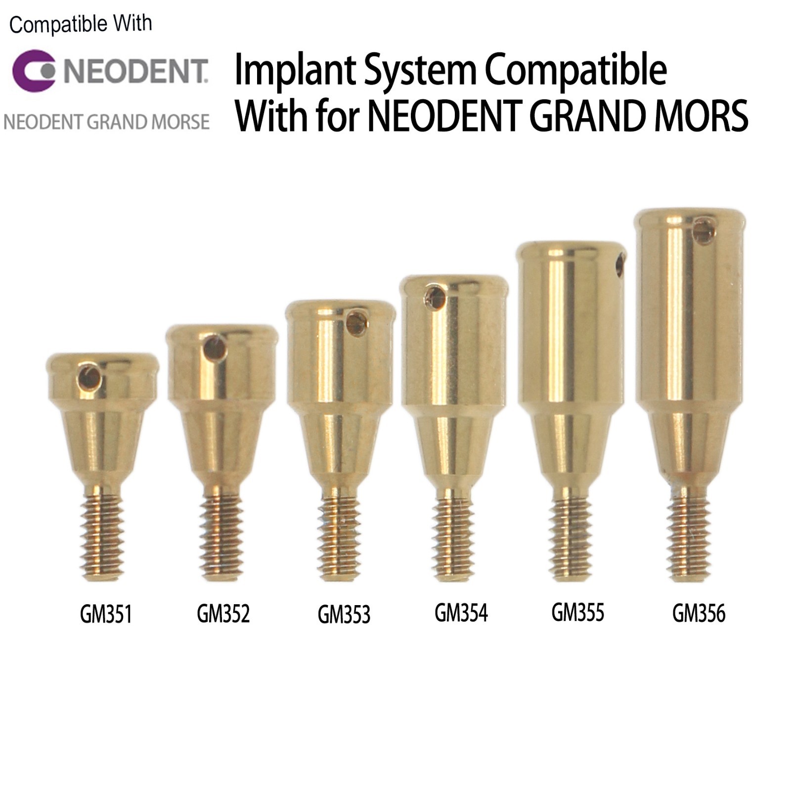 Locator Abutments for Hiossen Oss/Zimmer/Nobel/NEODENT GRAND MORSE/ITI Straumann