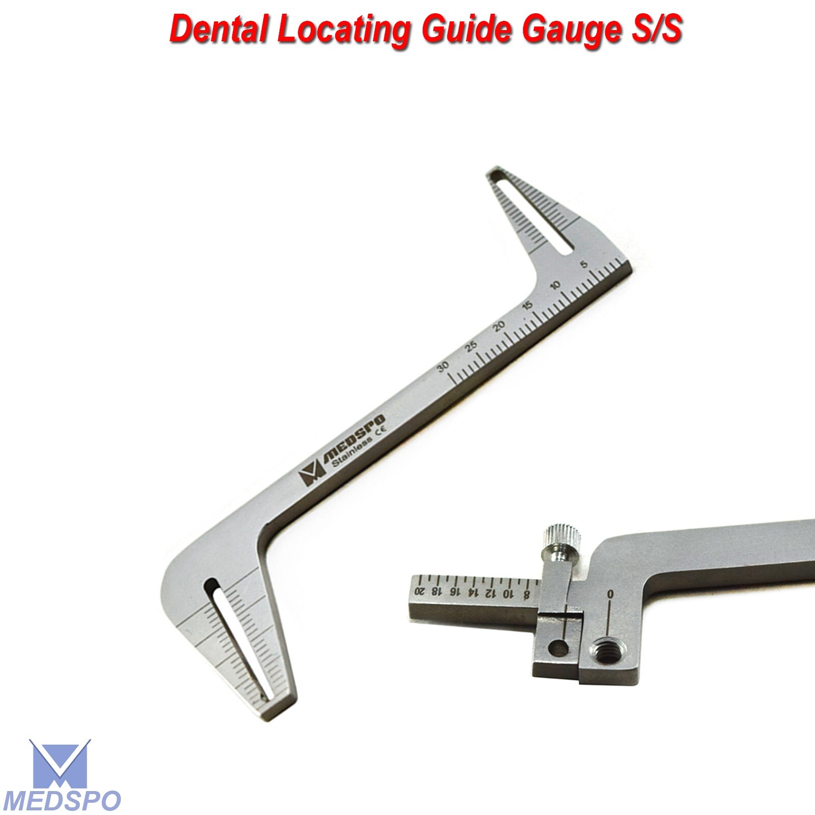 Dental Gauge Implant Surgical Drilling Guide Locator Parallel Depth Pin Tools