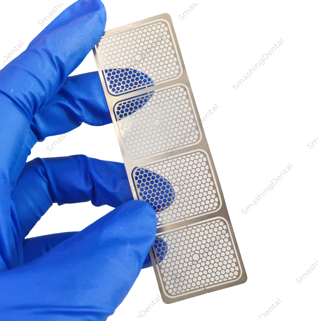 USA Dental GBR Titanium Mesh Fixation Membrane Mesh Bon Augmentation 2/4-IN-1