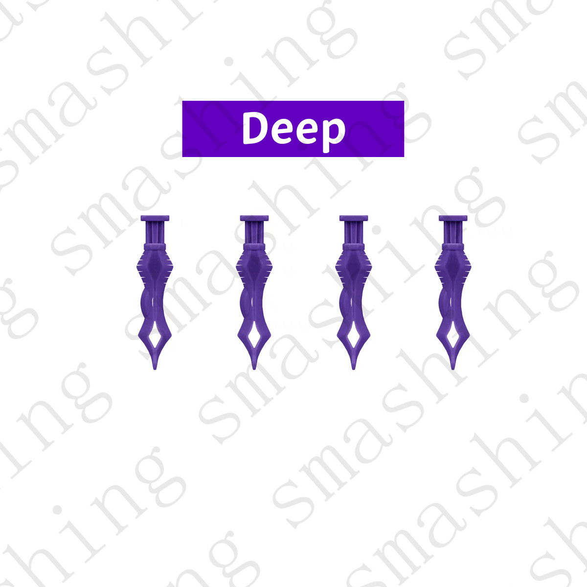 80pcs Dental Diamond Wedges Plastic Fixing Diastema Adaptive Interdental Wedge