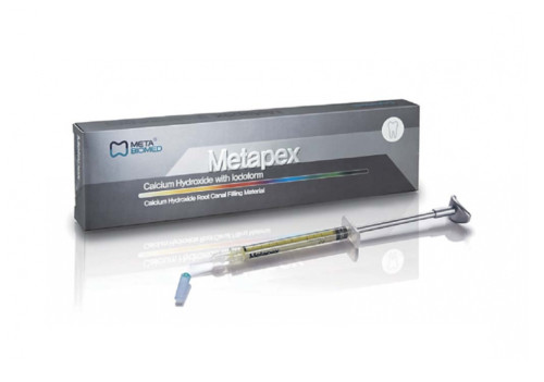 METAPEX CALCIUM HYDROXIDE WITH IODOFORM FOR ROOT CANAL FILLING 2 x 2.2GM