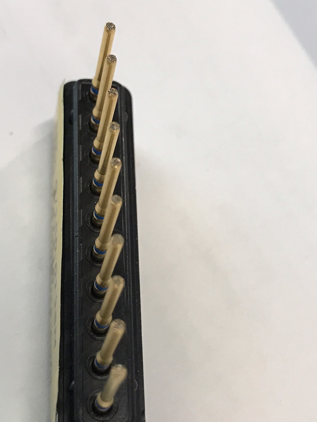 End Cutting FG Diamond Burr Safe End 1.2mm 20x High Quality GoldBurs G150-012sm