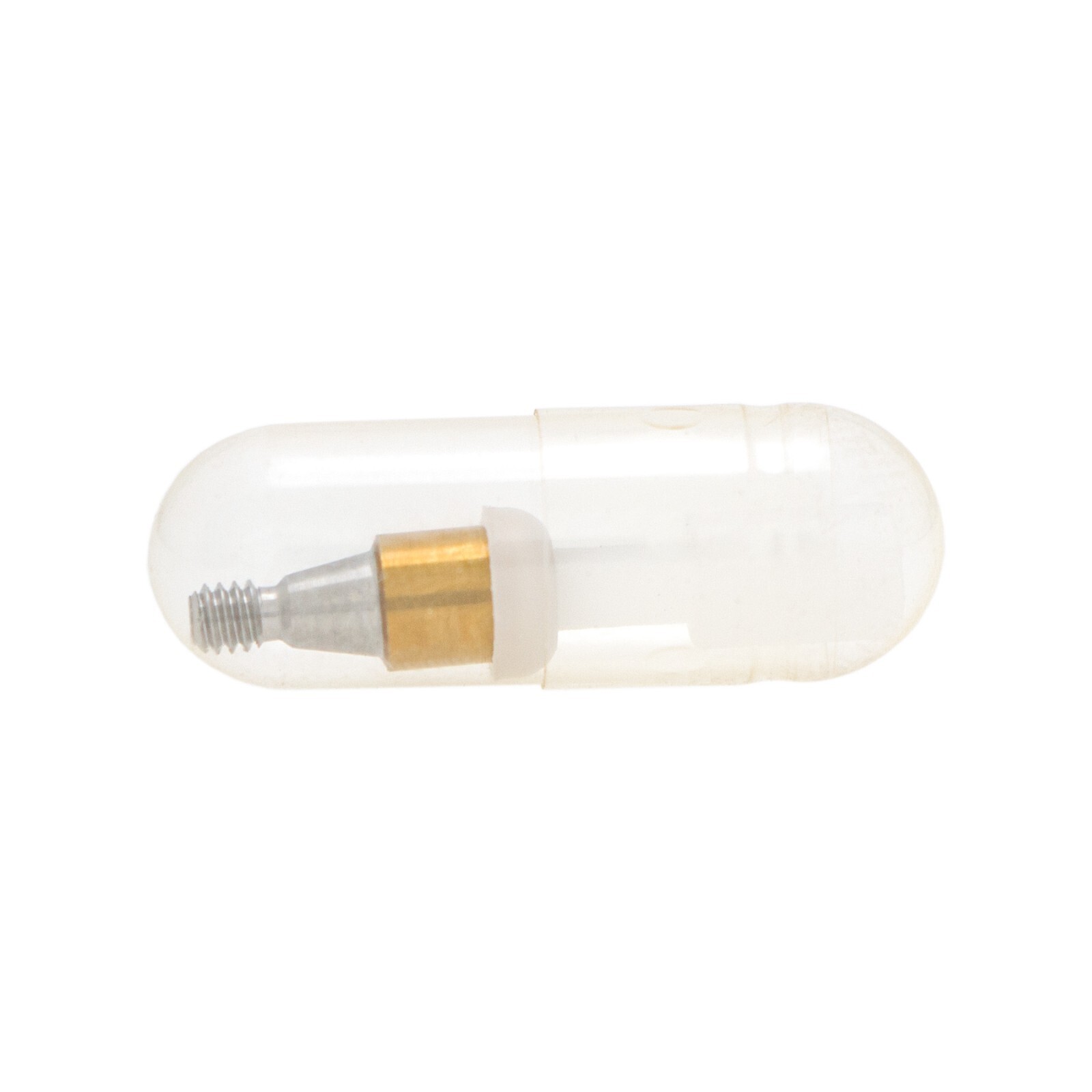 1PC Overdenture Dental Abutment Flat AH=1-6 mm attachment Hiossen Mini conical
