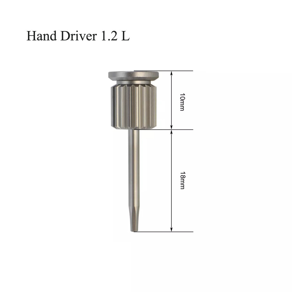 Hiossen Osstem Hand Drivers Implant Screwdriver Manual Hex 1.2mm Long Short