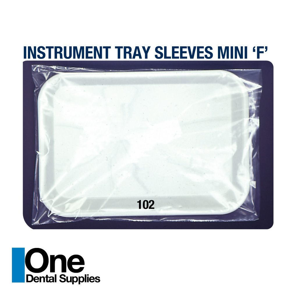 Dental Disposable Tray Sleeves Mini ‘F’ Size 7 1/2″ x 11″ 500 pcs