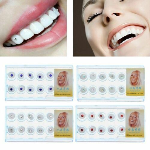 50Pcs Dental Oral Teeth Diamond Tooth Gems Crystal Ornaments Jewelry 2.0mm