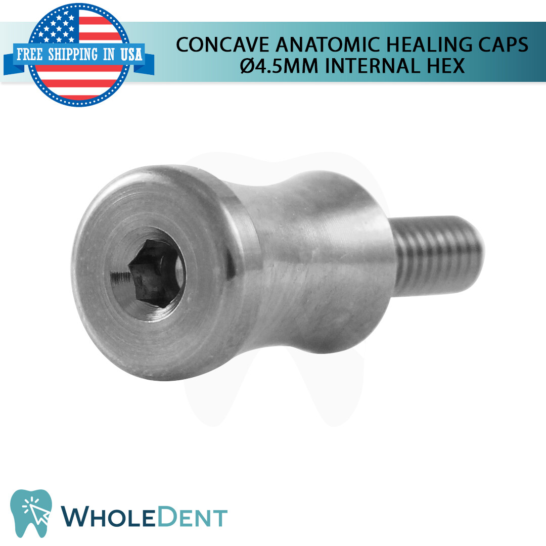 X1 Concave Anatomic Healing Caps Emergence Profile Abutment Dental