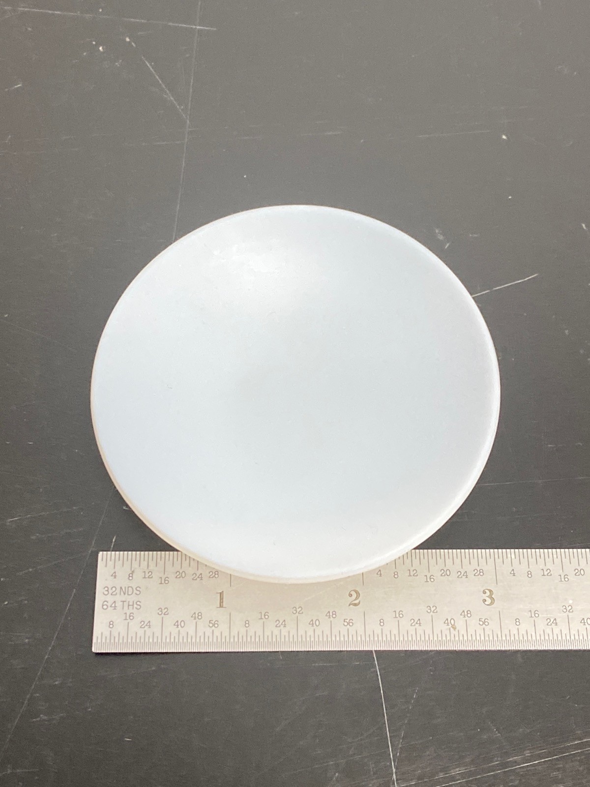 (3) DYNALON Lab 80mm PTFE Watch Glass Covers for 250mL Beakers 315384
