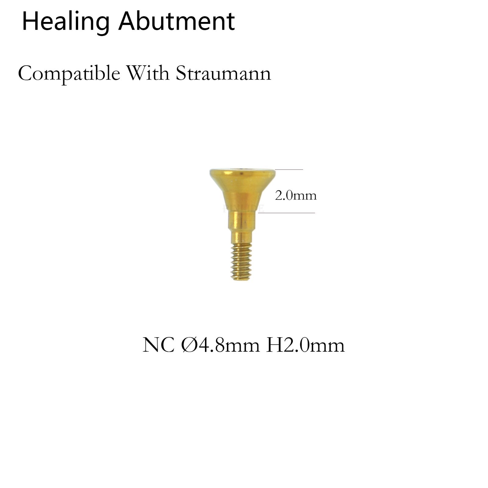 US Dental Healing Abutment Closure Compatible With Straumann ITI BoneLevel NC/RC