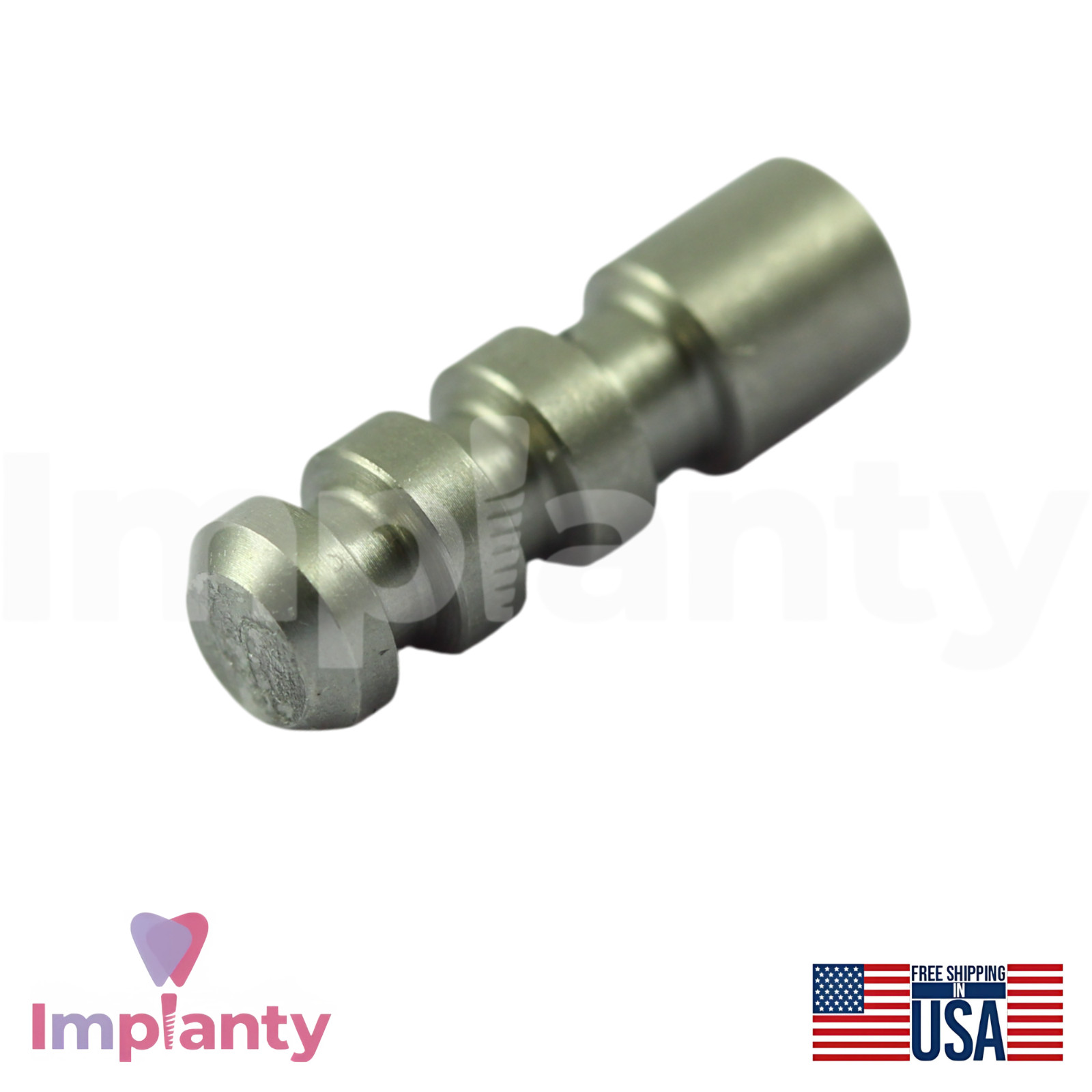 10x MIS® Seven Compatible Dental Fixture Analog Ø3.75mm Int Hex 2.45mm