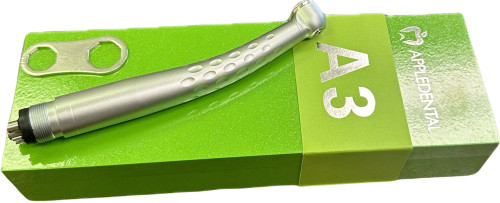 AppleDental A3/Red-TU High Speed Turbine Handpiece Triple Water Push Button