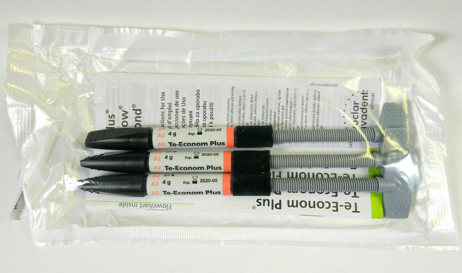 Ivoclar Vivadent Dental Light Cure Composite TE-Econom Plus Resin A1/A2/A3/A3.5