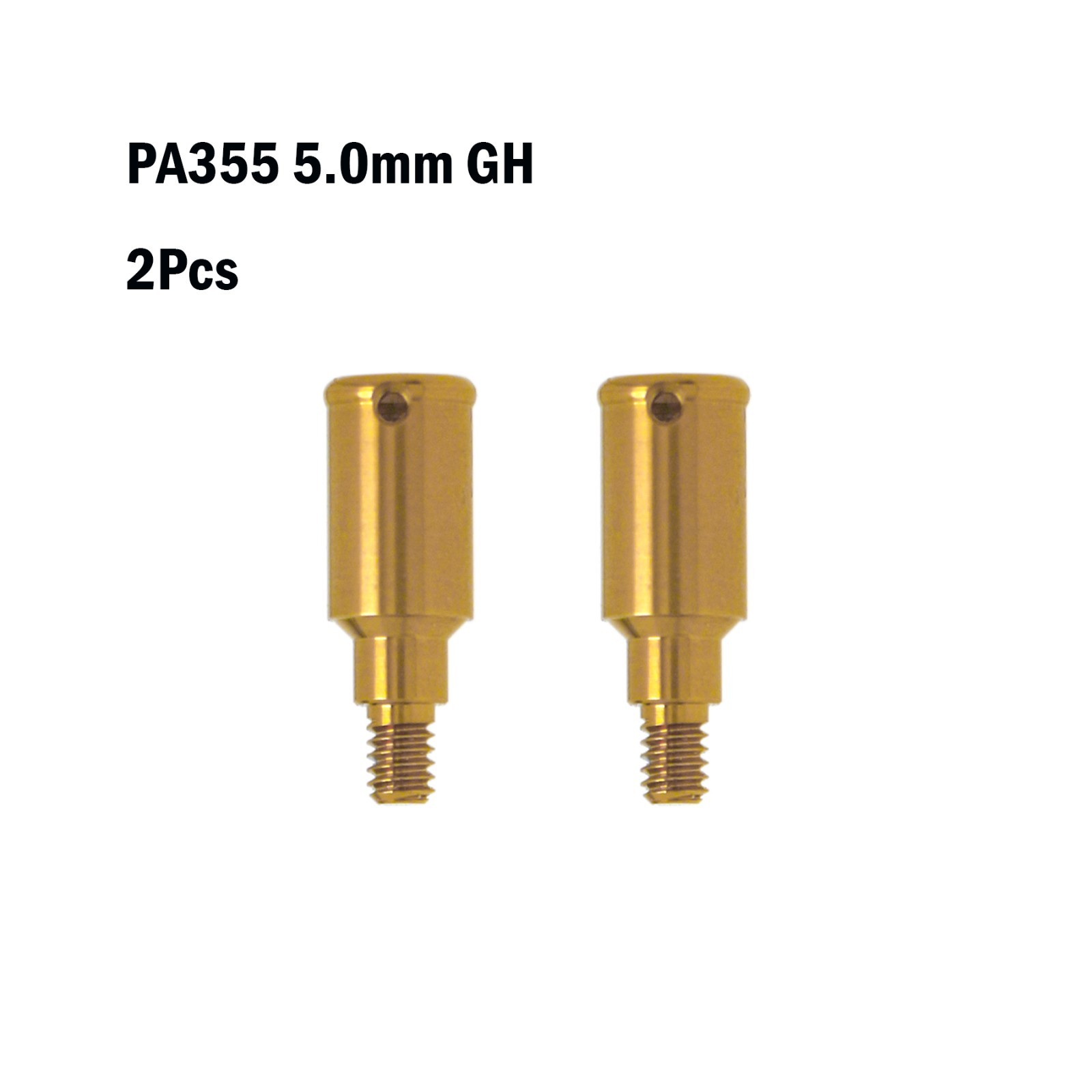 US Locator Abutment GH 5mm Tapered Screw-vent 3.5 fit Zimmer Adin MIS Implants