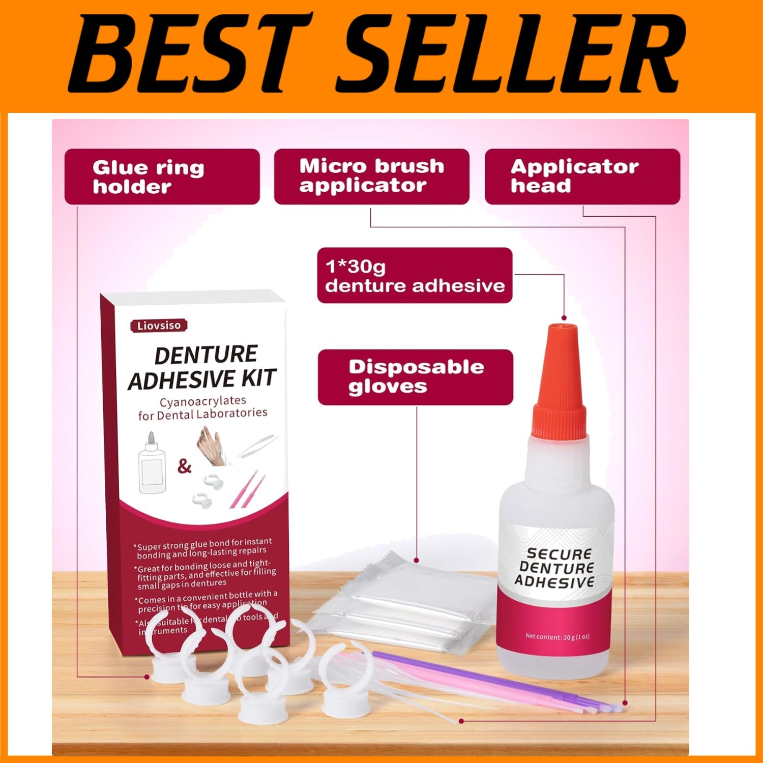 Precision Applicator Dental Adhesive