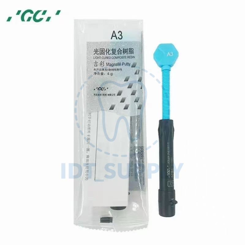 GC Fuji Light Cure Composite Resin 4g A1 A2 A3 Restorative Filling Material