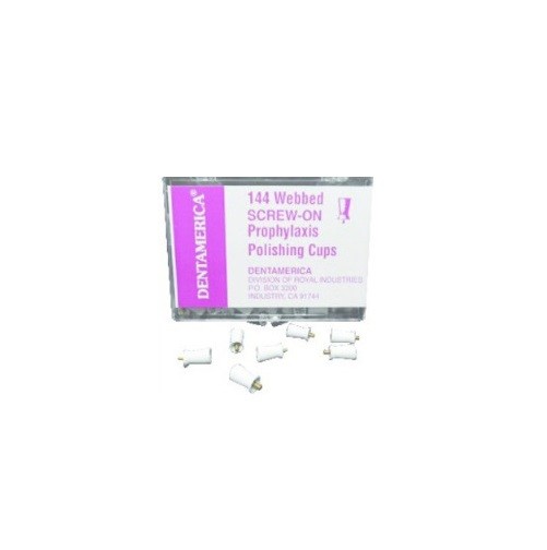 Dentamerica Dental Prophy Screw On Prophylaxis Polishing Cups 288 Pcs