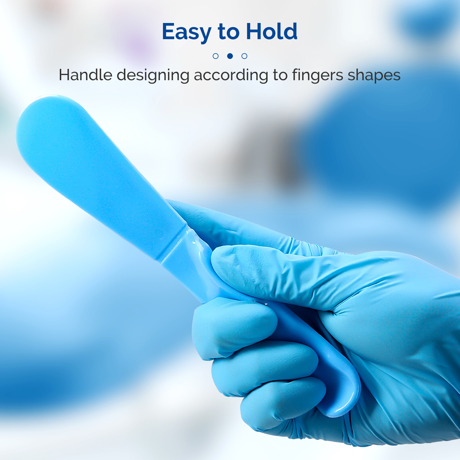 10PCS Dental Autoclavable Mixing Spatulas, Mixing Knife For Impression Material