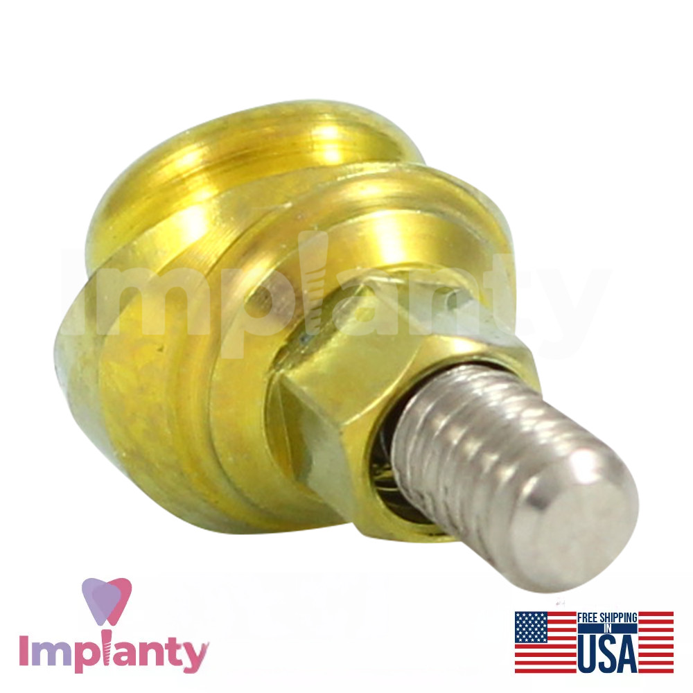 10x Dental Angulated 30° Lock Attachment Soft Set Titanium Int Hex 2.42mm System