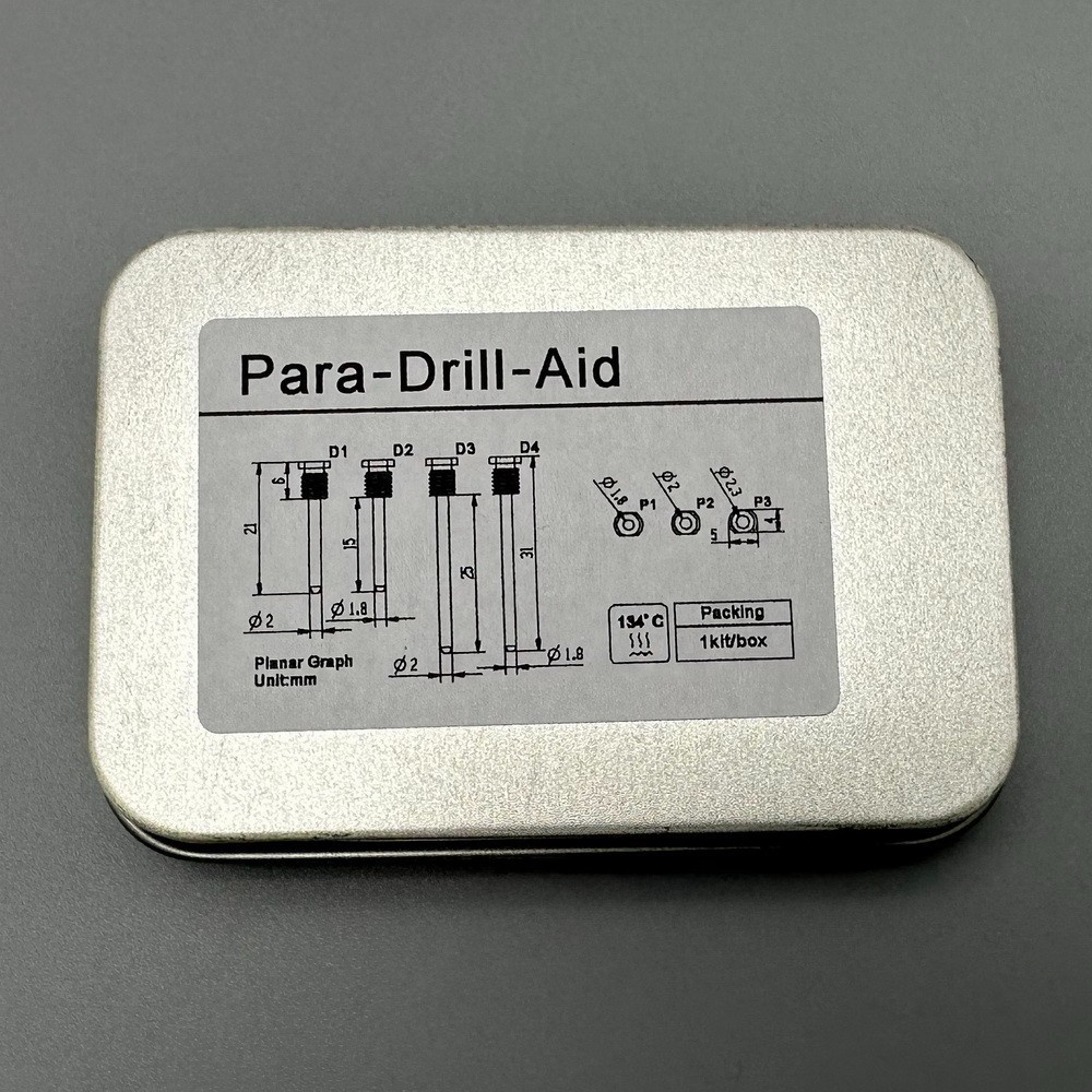 Dental Implant Para Drill Aid Implant Guide Parallel Position Locator Steel kit