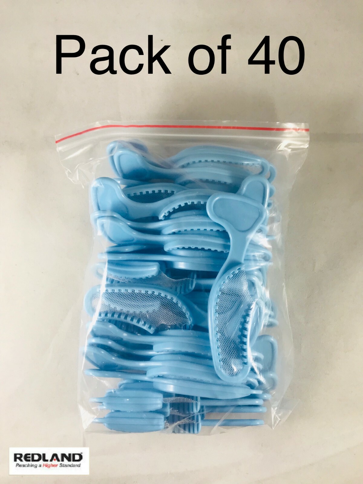 40pcs/box Dental Disposable Super Rigid Bite Trays -Quadrant, Redland