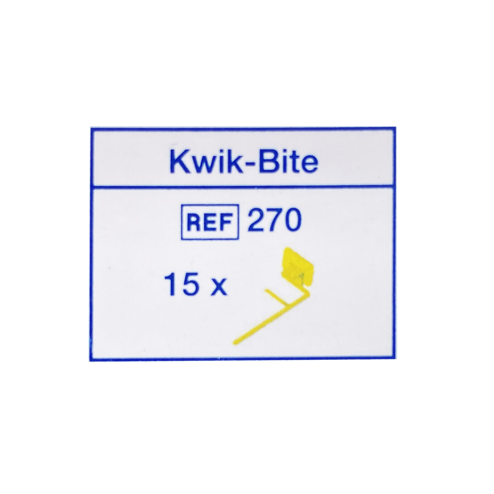 X-Ray holders 15 kwik-bite with index 270 Hawe Solutions Dental Fresh