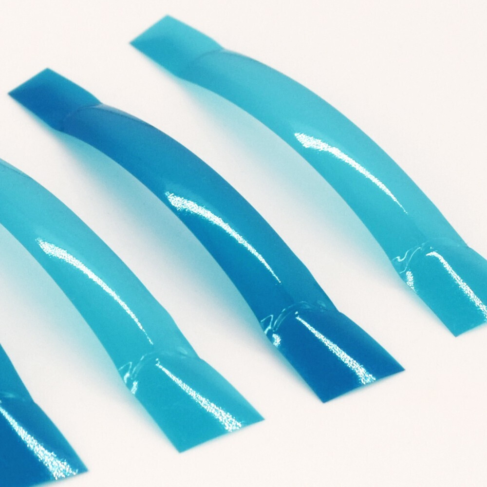 5Box Dental Metal Anterior Matrices Cervical Matrix Strip Resin 0.05mm Blue Tool