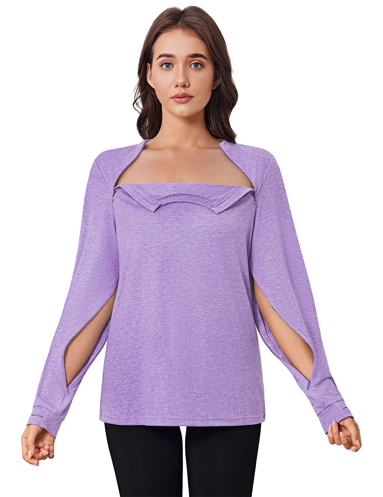 Deyeek Chemotherapy Must Haves for Women Post Shoulder XX-Large, Purple
