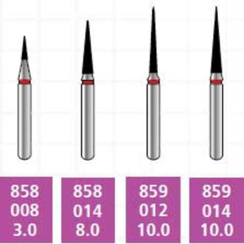 Alpen x1 FG #858.008 Diamond Bur, Medium Grit