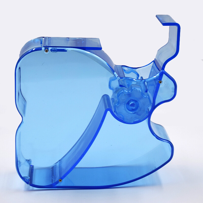 Dental Plastic Blue High Quality Cotton Roll Press Type Dispenser Equipment Case