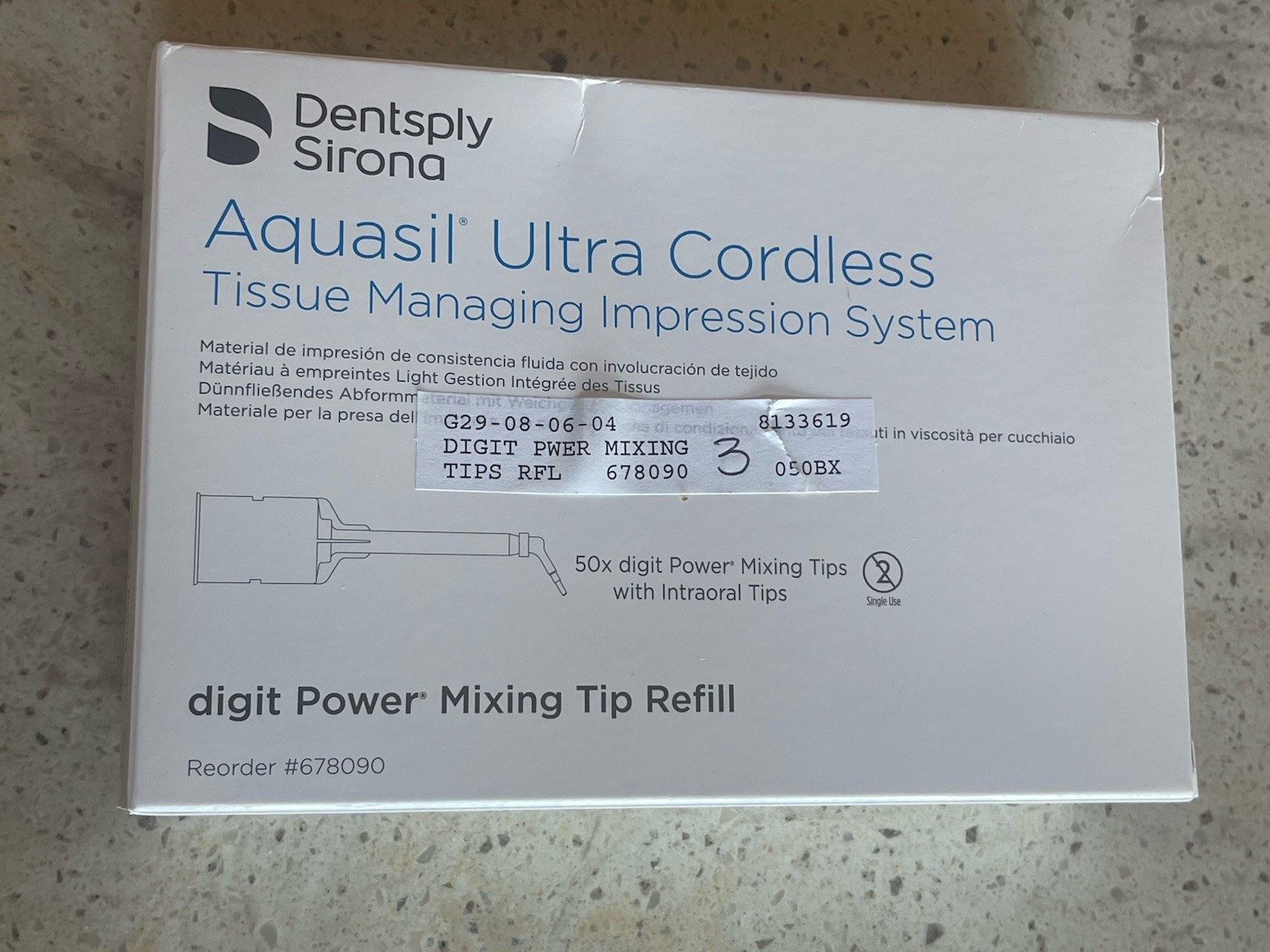 Aquasil Ultra Tissue Managing Impression System Digit Power Mixing Tip Refill