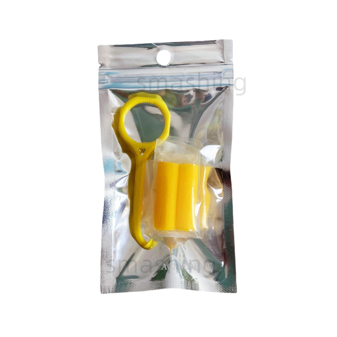 100Packs Dental Aligner Retainer Take Off Invisible Braces Remover with Chewies