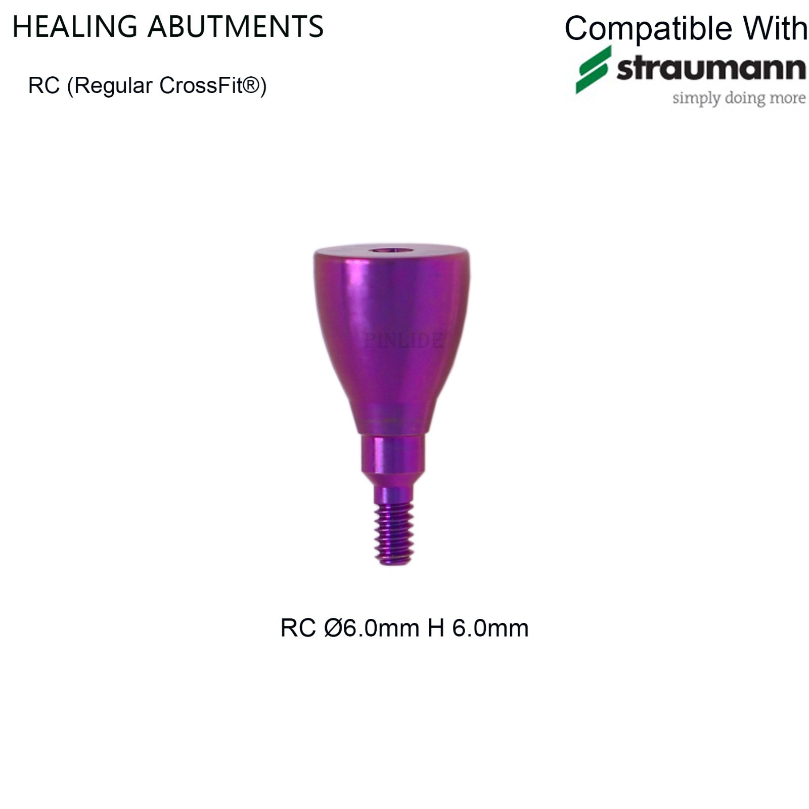 US Dental Healing Abutment Closure Compatible With Straumann ITI BoneLevel NC/RC