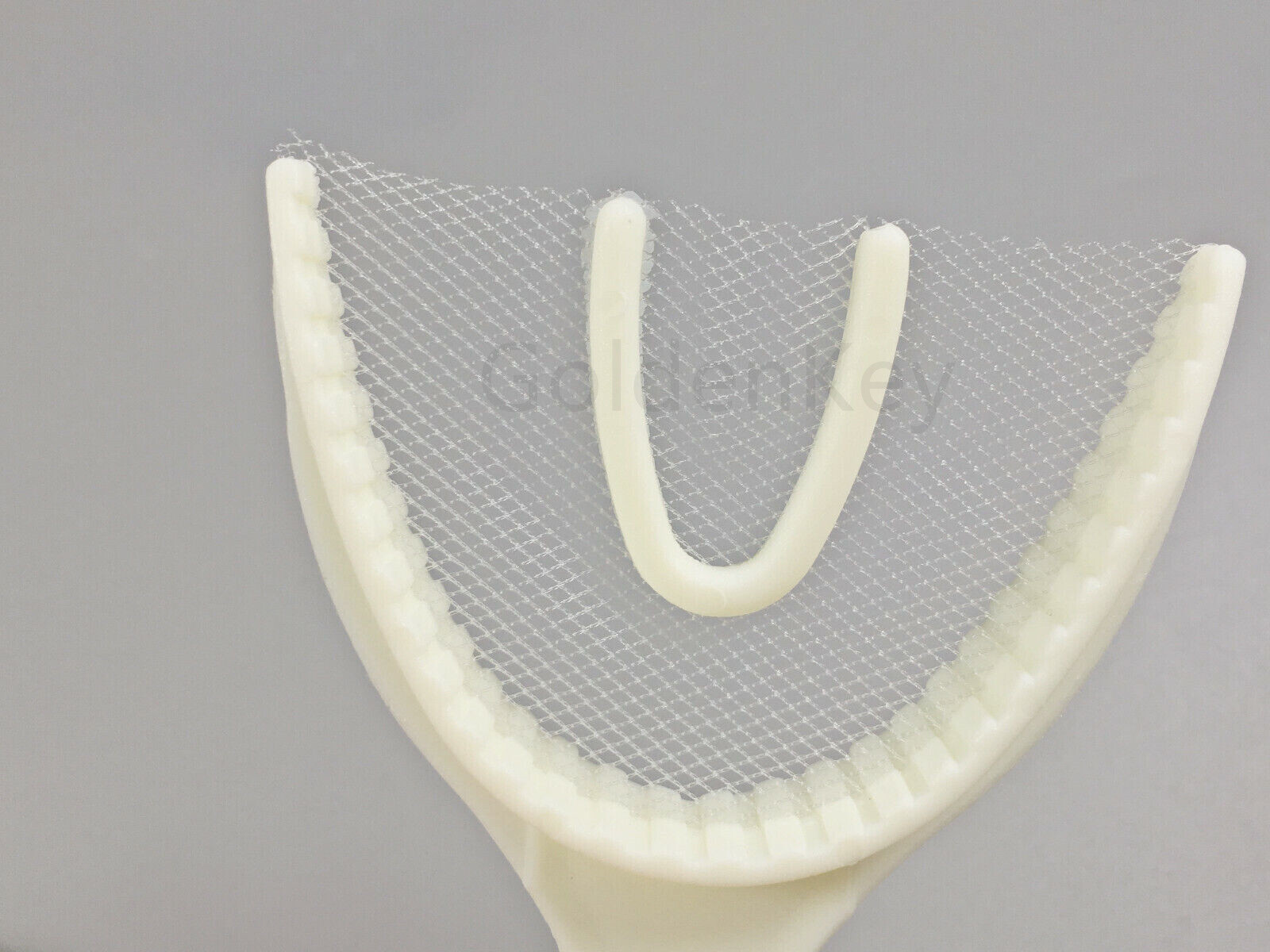 Dental Disposable Impression Bite Registration Tray White Denture Tray 100Pcs