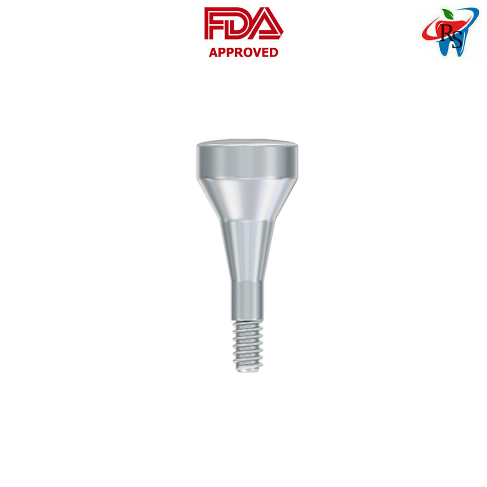20pcs Healing Cap Mini Platform 2.1mm Hio Seen ET Compatible Dental Titanium