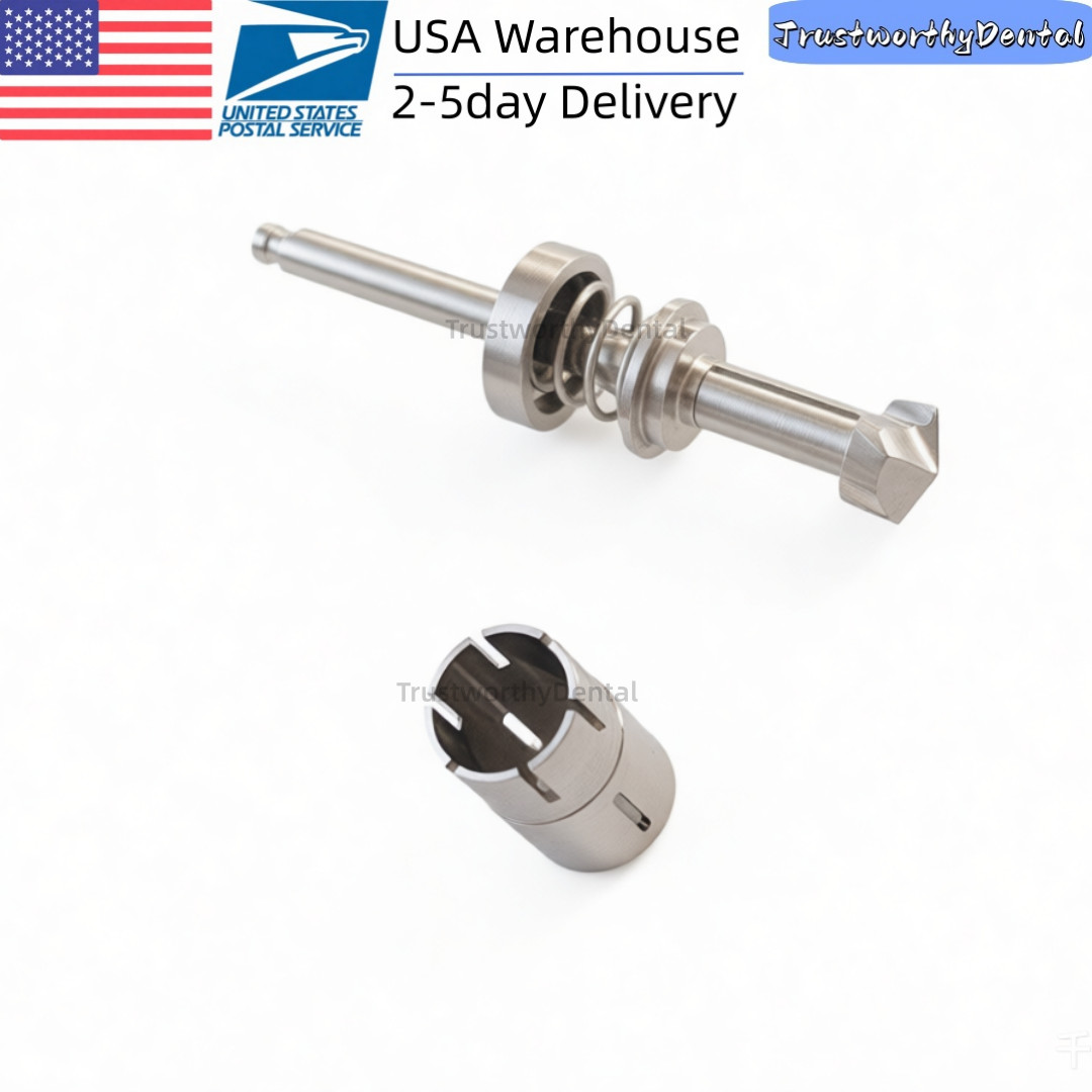 USA ⌀5.0 Dental GBR Implant Spring Bone Harvest Drill Autograft Collector Drill
