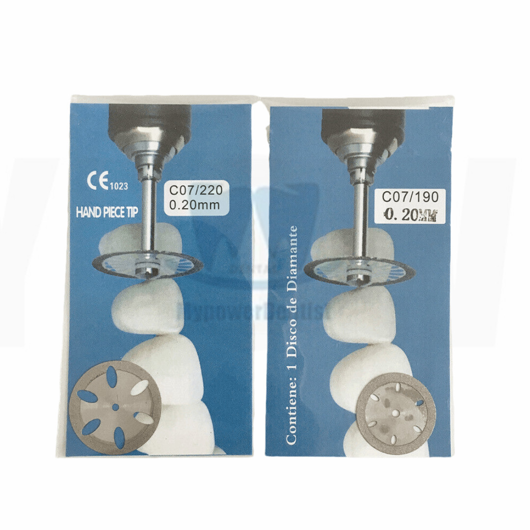 19Size Dental Saw Diamond Disc Wheel Porcelain Teeth Cutting Polishing Discs