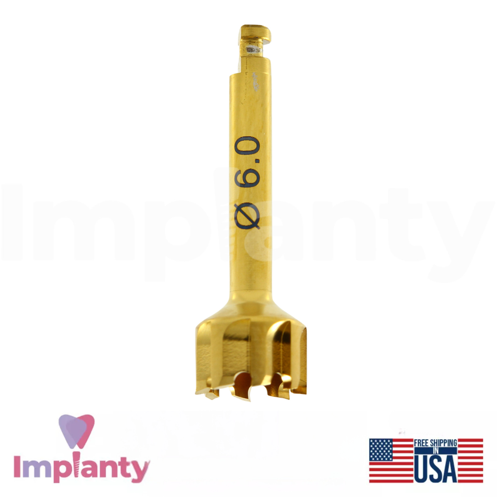 GDT Supplies Golden Lateral Approach Cutter Lift Dental Drill Stainless Steel
