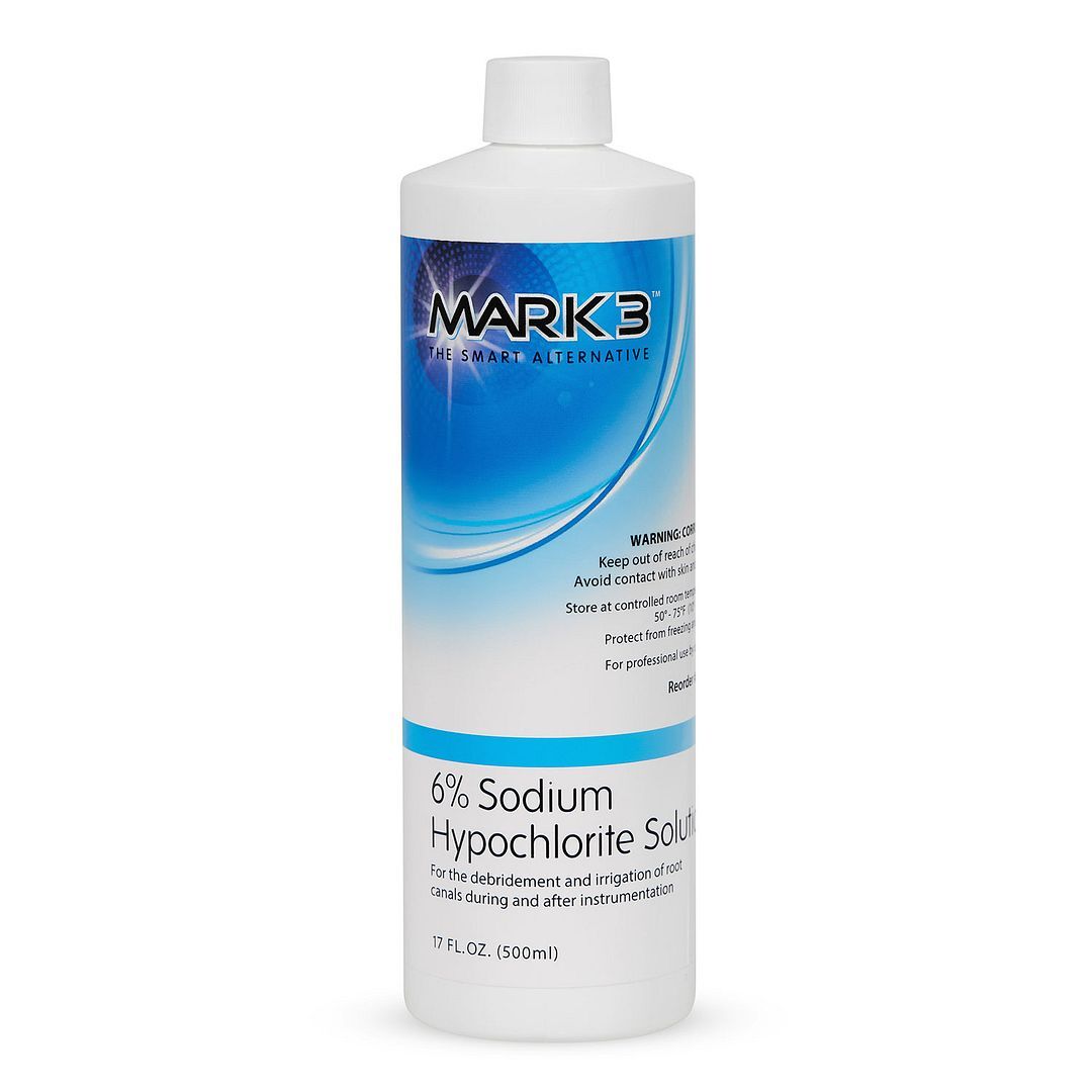 MARK3 Sodium Hypochlorite 6% 17oz – Irrigation Solution