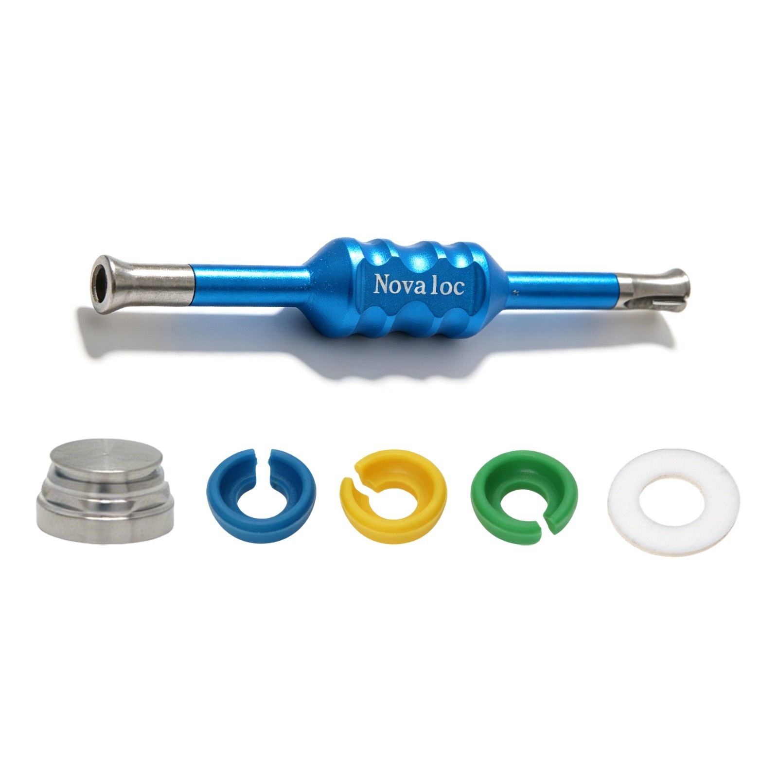 US Dental Locator Overdenture Male Caps Novaloc Retention Inserts Cap Core Tool